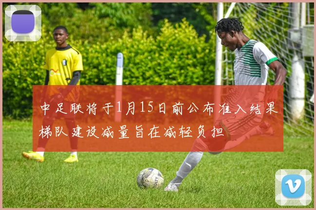 中足联将于1月15日前公布准入结果梯队建设减量旨在减轻负担